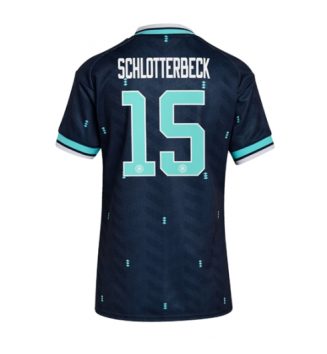 Duitsland Nico Schlotterbeck #15 Uit tenue Dames WK 2026 Korte Mouw Kopen