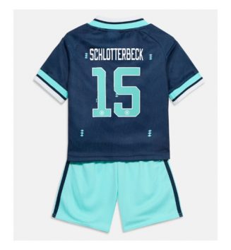 Duitsland Nico Schlotterbeck #15 Uit tenue Kinder WK 2026 Korte Mouw (+ Korte broeken)