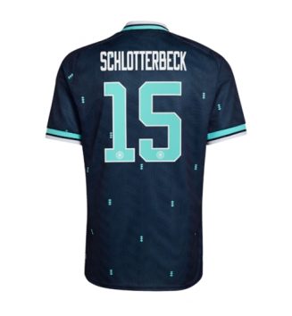 Duitsland Nico Schlotterbeck #15 Uit tenue WK 2026 voetbaltenue met naam