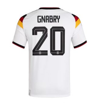 Duitsland Serge Gnabry #20 Thuis tenue WK 2026 voetbaltenue met naam