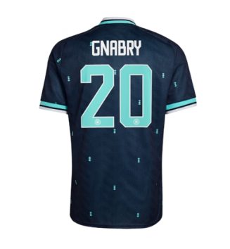 Duitsland Serge Gnabry #20 Uit tenue WK 2026 voetbaltenue met naam
