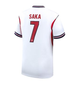 Engeland Bukayo Saka #7 Thuis tenue WK 2026 nieuwe voetbalshirts