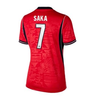 Engeland WK 2026 Bukayo Saka #7 Uit tenue Dames Korte Mouw Kopen