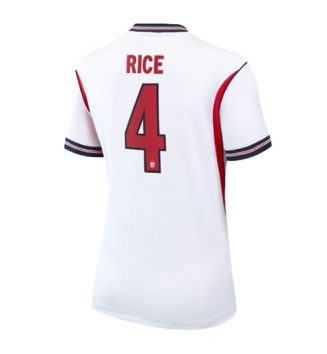 Engeland WK 2026 Declan Rice #4 Thuis tenue Dames Korte Mouw Kopen