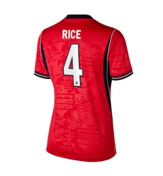 Engeland WK 2026 Declan Rice #4 Uit tenue Dames Korte Mouw Kopen