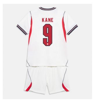 Engeland Harry Kane #9 Thuis tenue Kinder WK 2026 Korte Mouw (+ Korte broeken)