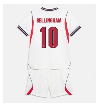 Engeland Jude Bellingham #10 Thuis tenue Kinder WK 2026 Korte Mouw (+ Korte broeken)