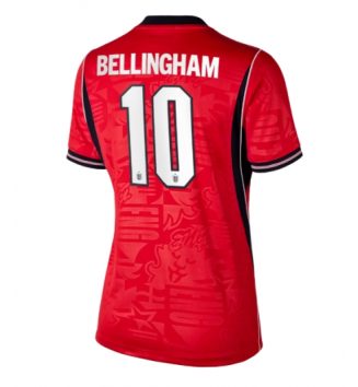 Engeland WK 2026 Jude Bellingham #10 Uit tenue Dames Korte Mouw Kopen