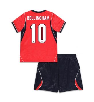 Engeland Jude Bellingham #10 Uit tenue Kinder WK 2026 Korte Mouw (+ Korte broeken)