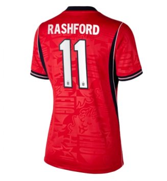 Engeland WK 2026 Marcus Rashford #11 Uit tenue Dames Korte Mouw Kopen