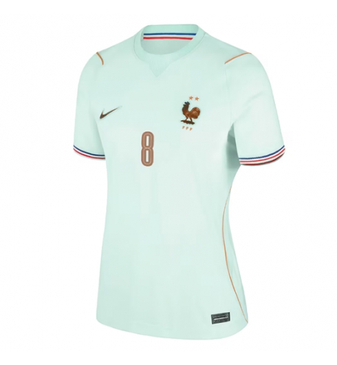 Frankrijk Aurelien Tchouameni #8 Uit tenue Dames WK 2026 Korte Mouw Kopen 2 Frankrijk Aurelien Tchouameni #8 Uit tenue Dames WK 2026 Korte Mouw Kopen 2