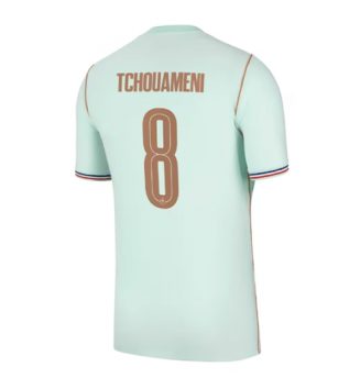 Frankrijk Aurelien Tchouameni #8 Uit tenue WK 2026 voetbaltenue sale Frankrijk Aurelien Tchouameni #8 Uit tenue WK 2026 voetbaltenue sale