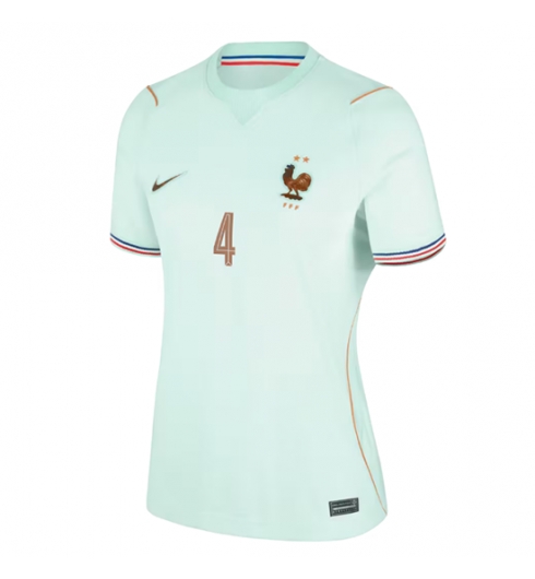Frankrijk Dayot Upamecano #4 Uit tenue Dames WK 2026 Korte Mouw Kopen 2 Frankrijk Dayot Upamecano #4 Uit tenue Dames WK 2026 Korte Mouw Kopen 2