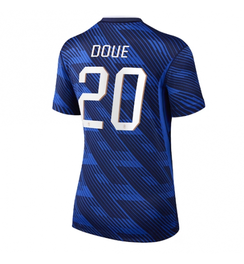 Frankrijk Desire Doue #20 Thuis tenue Dames WK 2026 Korte Mouw Kopen Frankrijk Desire Doue #20 Thuis tenue Dames WK 2026 Korte Mouw Kopen