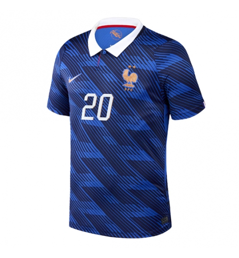 Frankrijk Desire Doue #20 Thuis tenue WK 2026 voetbaltenue sale 2 Frankrijk Desire Doue #20 Thuis tenue WK 2026 voetbaltenue sale 2