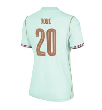 Frankrijk Desire Doue #20 Uit tenue Dames WK 2026 Korte Mouw Kopen Frankrijk Desire Doue #20 Uit tenue Dames WK 2026 Korte Mouw Kopen
