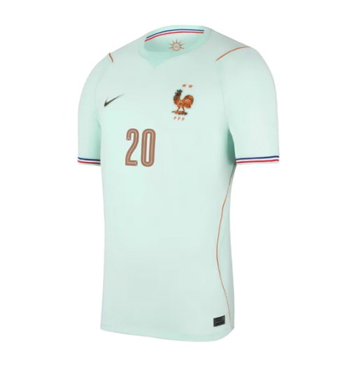 Frankrijk Desire Doue #20 Uit tenue WK 2026 voetbaltenue sale 2 Frankrijk Desire Doue #20 Uit tenue WK 2026 voetbaltenue sale 2