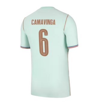 Frankrijk Eduardo Camavinga #6 Uit tenue WK 2026 voetbaltenue sale Frankrijk Eduardo Camavinga #6 Uit tenue WK 2026 voetbaltenue sale