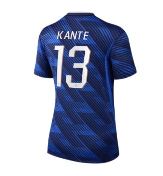 Frankrijk Kante #13 Thuis tenue Dames WK 2026 Korte Mouw Kopen Frankrijk Kante #13 Thuis tenue Dames WK 2026 Korte Mouw Kopen