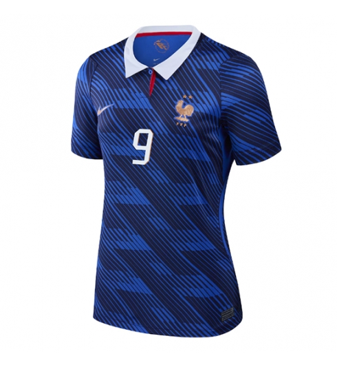 Frankrijk Marcus Thuram #9 Thuis tenue Dames WK 2026 Korte Mouw Kopen 2 Frankrijk Marcus Thuram #9 Thuis tenue Dames WK 2026 Korte Mouw Kopen 2
