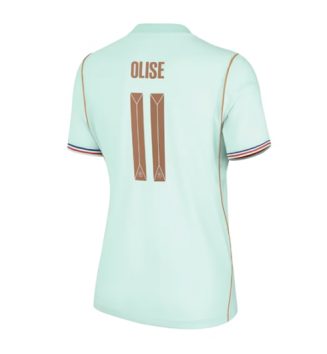 Frankrijk Michael Olise #11 Uit tenue Dames WK 2026 Korte Mouw Kopen Frankrijk Michael Olise #11 Uit tenue Dames WK 2026 Korte Mouw Kopen