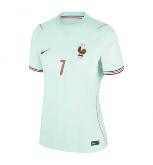 Frankrijk Ousmane Dembele #7 Uit tenue Dames WK 2026 Korte Mouw Kopen 2 Frankrijk Ousmane Dembele #7 Uit tenue Dames WK 2026 Korte Mouw Kopen 2