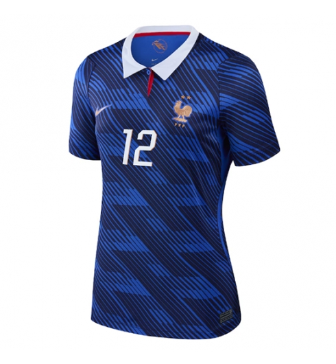 Frankrijk Randal Kolo Muani #12 Thuis tenue Dames WK 2026 Korte Mouw Kopen 2 Frankrijk Randal Kolo Muani #12 Thuis tenue Dames WK 2026 Korte Mouw Kopen 2