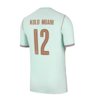 Frankrijk Randal Kolo Muani #12 Uit tenue WK 2026 voetbaltenue sale Frankrijk Randal Kolo Muani #12 Uit tenue WK 2026 voetbaltenue sale