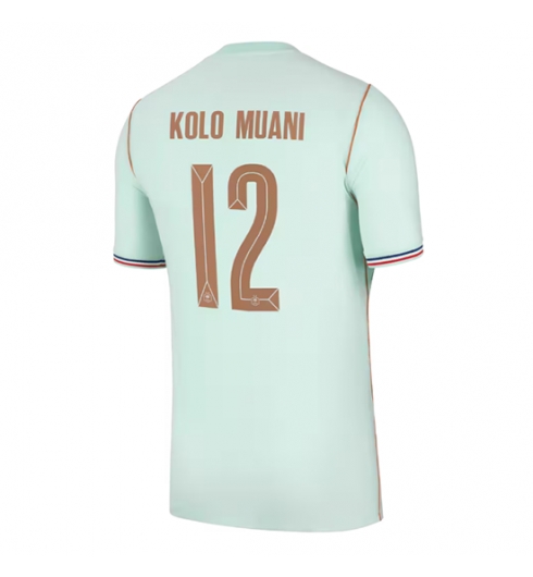 Frankrijk Randal Kolo Muani #12 Uit tenue WK 2026 voetbaltenue sale Frankrijk Randal Kolo Muani #12 Uit tenue WK 2026 voetbaltenue sale