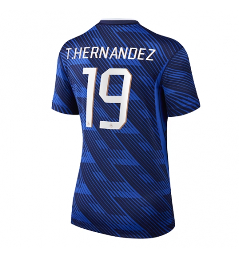 Frankrijk Theo Hernandez #19 Thuis tenue Dames WK 2026 Korte Mouw Kopen Frankrijk Theo Hernandez #19 Thuis tenue Dames WK 2026 Korte Mouw Kopen