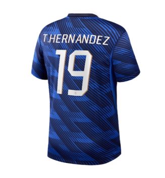 Frankrijk Theo Hernandez #19 Thuis tenue WK 2026 voetbaltenue sale Frankrijk Theo Hernandez #19 Thuis tenue WK 2026 voetbaltenue sale