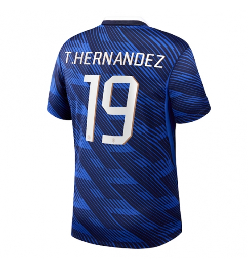 Frankrijk Theo Hernandez #19 Thuis tenue WK 2026 voetbaltenue sale Frankrijk Theo Hernandez #19 Thuis tenue WK 2026 voetbaltenue sale