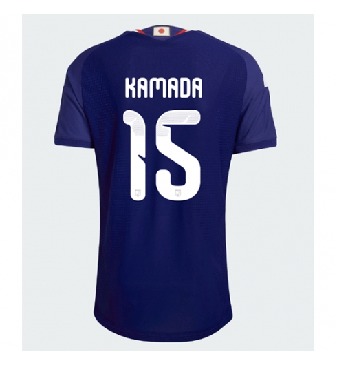 Japan Daichi Kamada #15 Thuis tenue WK 2026 voetbaltenue heren Japan Daichi Kamada #15 Thuis tenue WK 2026 voetbaltenue heren