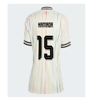 Japan Daichi Kamada #15 Uit tenue Dames WK 2026 Korte Mouw Kopen