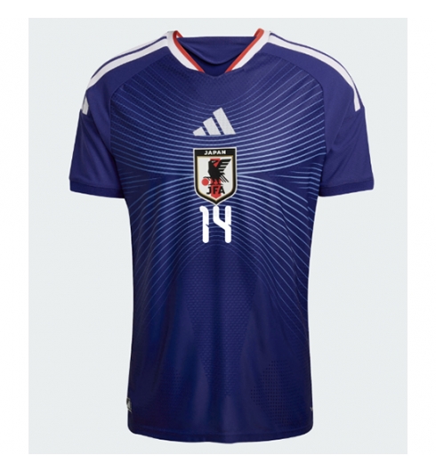 Japan Junya Ito #14 Thuis tenue WK 2026 voetbaltenue heren 2 Japan Junya Ito #14 Thuis tenue WK 2026 voetbaltenue heren 2