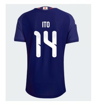 Japan Junya Ito #14 Thuis tenue WK 2026 voetbaltenue heren Japan Junya Ito #14 Thuis tenue WK 2026 voetbaltenue heren