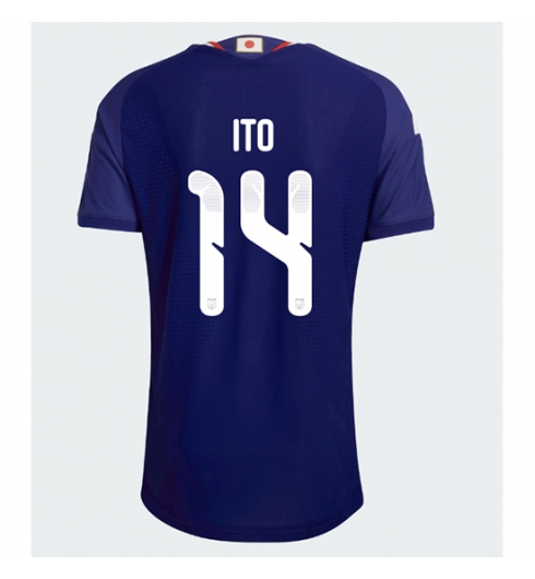 Japan Junya Ito #14 Thuis tenue WK 2026 voetbaltenue heren Japan Junya Ito #14 Thuis tenue WK 2026 voetbaltenue heren