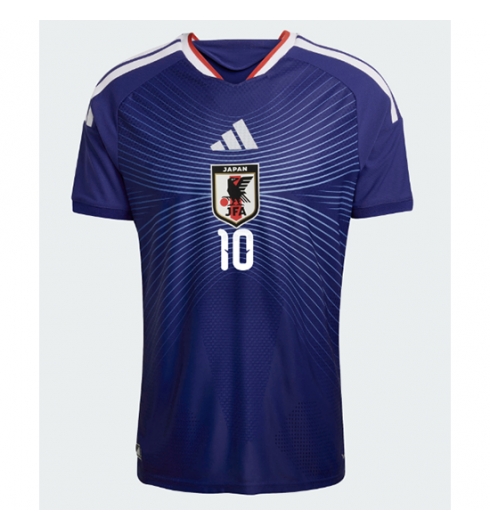 Japan Ritsu Doan #10 Thuis tenue WK 2026 voetbaltenue heren 2 Japan Ritsu Doan #10 Thuis tenue WK 2026 voetbaltenue heren 2