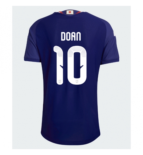 Japan Ritsu Doan #10 Thuis tenue WK 2026 voetbaltenue heren Japan Ritsu Doan #10 Thuis tenue WK 2026 voetbaltenue heren
