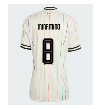 Japan Takumi Minamino #8 Uit tenue Dames WK 2026 Korte Mouw Kopen