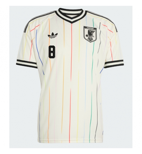 Japan Takumi Minamino #8 Uit tenue WK 2026 voetbaltenue heren 2 Japan Takumi Minamino #8 Uit tenue WK 2026 voetbaltenue heren 2