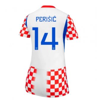 Kroatië Ivan Perisic #14 Thuis tenue Dames WK 2026 Korte Mouw Kopen