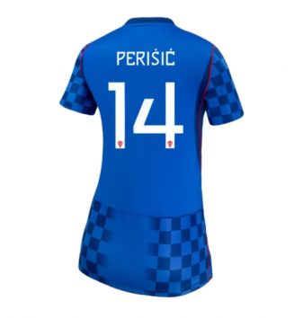 Kroatië Ivan Perisic #14 Uit tenue Dames WK 2026 Korte Mouw Kopen