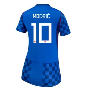 Kroatië Luka Modric #10 Uit tenue Dames WK 2026 Korte Mouw Kopen
