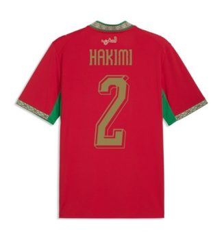 Marokko Achraf Hakimi #2 Thuis tenue WK 2026 voetbaltenue heren
