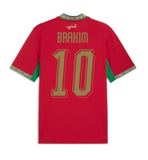 Marokko Brahim Diaz #10 Thuis tenue WK 2026 voetbaltenue heren Marokko Brahim Diaz #10 Thuis tenue WK 2026 voetbaltenue heren