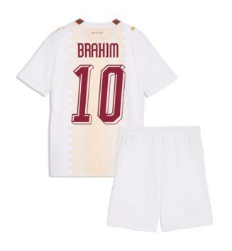 Marokko Brahim Diaz #10 Uit tenue Kinder WK 2026 Korte Mouw (+ Korte broeken) Marokko Brahim Diaz #10 Uit tenue Kinder WK 2026 Korte Mouw (+ Korte broeken)