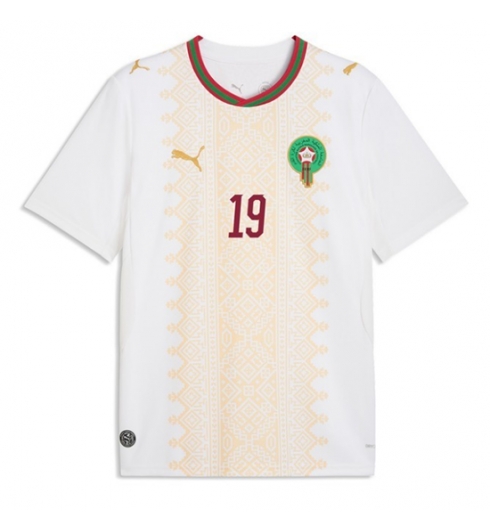 Marokko Youssef En-Nesyri #19 Uit tenue WK 2026 voetbaltenue heren 2 Marokko Youssef En-Nesyri #19 Uit tenue WK 2026 voetbaltenue heren 2