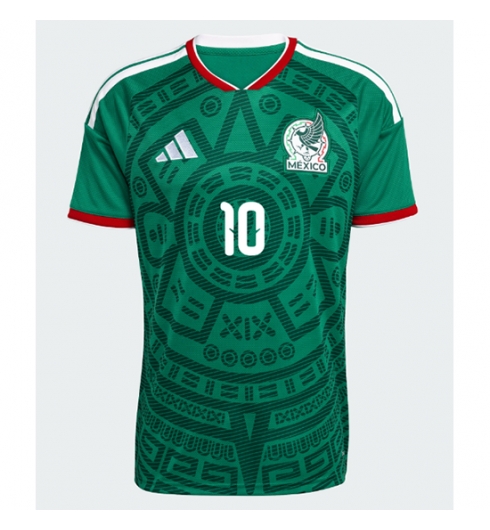 Mexico Alexis Vega #10 Thuis tenue WK 2026 voetbaltenue met naam 2 Mexico Alexis Vega #10 Thuis tenue WK 2026 voetbaltenue met naam 2