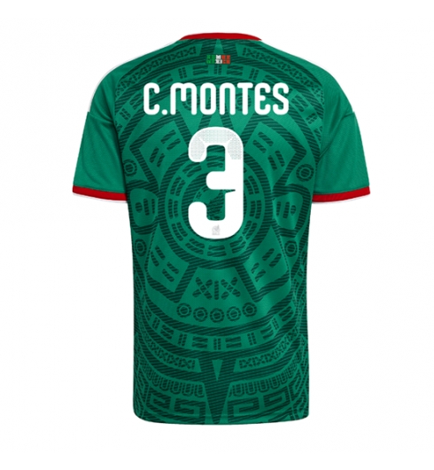 Mexico Cesar Montes #3 Thuis tenue WK 2026 voetbaltenue met naam Mexico Cesar Montes #3 Thuis tenue WK 2026 voetbaltenue met naam